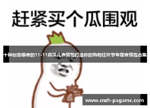 十种创意爆表的11-11森贝儿表情包打造你的购物狂欢节专属表情包合集