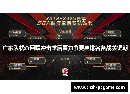 广东队状态回暖冲击季后赛力争更高排名备战关键期